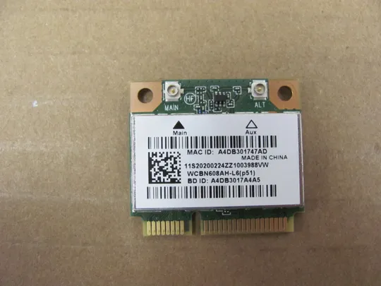 номер0341-36 WI-FI модуль для Lenovo Ideapad Flex 14 15 WI-FI адаптер WI-FI карта Wi-Fi модуль бездротова мережева карта Wireless Card Ціна