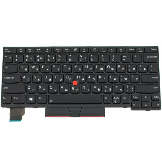 Купити Клавіатура для ноутбука LENOVO (ThinkPad: X13) rus, black, підсвічування клавіш