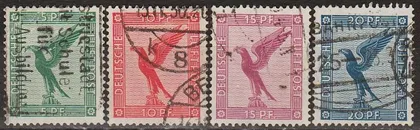 фото, 1926 - Німеччина - Авіапошта - Орел Mi.378-80 _8,0 €