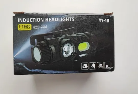 Ліхтар налобний із сенсорним датчиком bailong yy-16 із зарядкою t Ціна