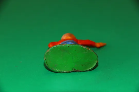 ковбой ГДР №082 тип А  ДОК ХОЛІДЕЙ Фріхольд Фішер РАННЯ ФІГУРКА  ДУЖЕ М'яка ГУМА З аукціону