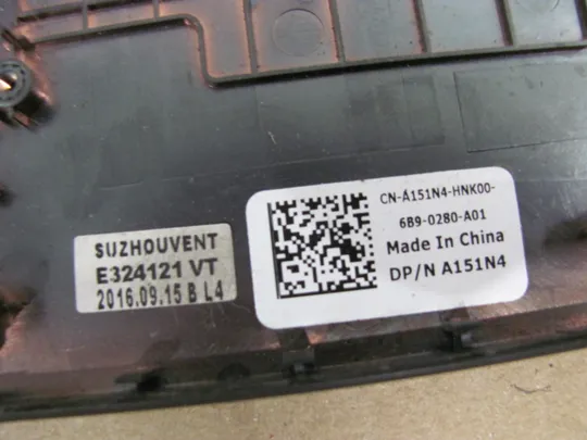 584-26 Кришка панель палмрест тачпад A151N4 AP1EF000400 клавіатура з підсвіткою робоча   для Dell  LATITUDE E5570 оригінал Торговий майданчик