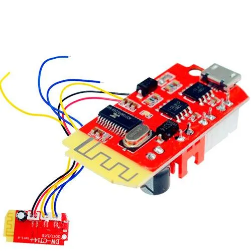 Аудио усилитель Bluetooth мощности звука 2x3Вт MicroUSB DW-CT14 Ціна