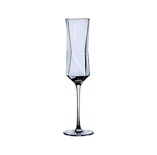 Купити Бокал для шампанского OLens Голубая Геометрия OLGS1001-1 250 мл