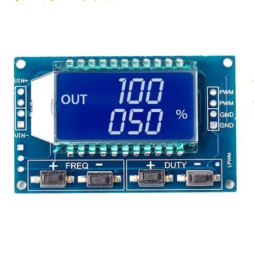 Генератор ШИМ сигнала сигналов ЖК 1Гц-150КГц 3.3-30В XY-LPWM Ціна