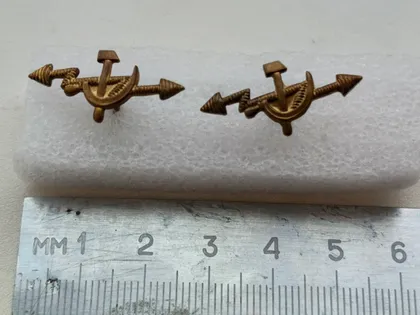 фото, Эмблемы на петлицы  работников Министерства связи СССР обр. 1949 года