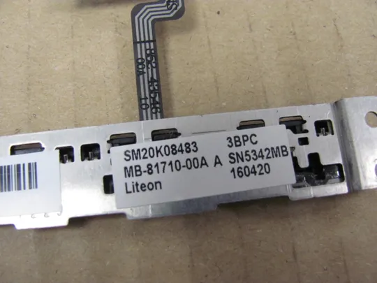 номер0895-3 кнопки тачпаду SM20K08483 PK37B00GA00  для Lenovo Thinkpad P50 P51 P52 P53 оригінал З аукціону