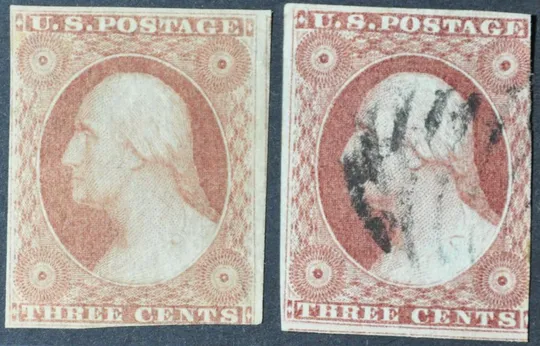 CШA 1851-57 Вашингтон SC 10-11 Ціна