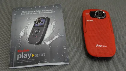 фото, Цифровая видеокамера Kodak Playsport ZX5 full hd 1080p waterproof pocket video camera Вживане