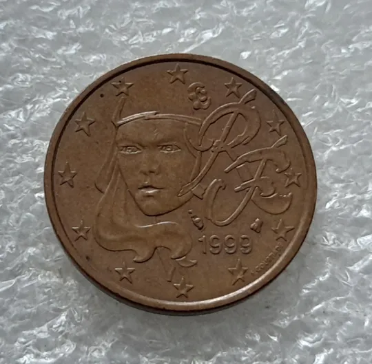 (5436) 5 євроцентів 1999 Франція (5 евроцентов 1999 Франция) Ціна