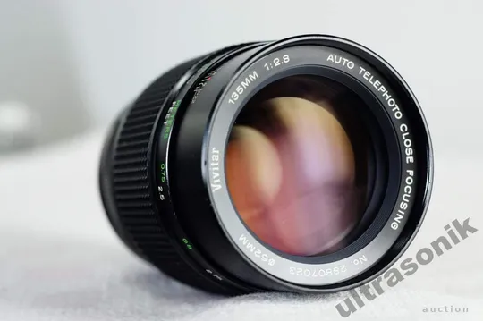 Об'єктив Sony Nex / Konica AR Vivitar 135mm 1:2.8 Auto Telephoto Close Focusing Macro Ф62mm Вживане Ціна
