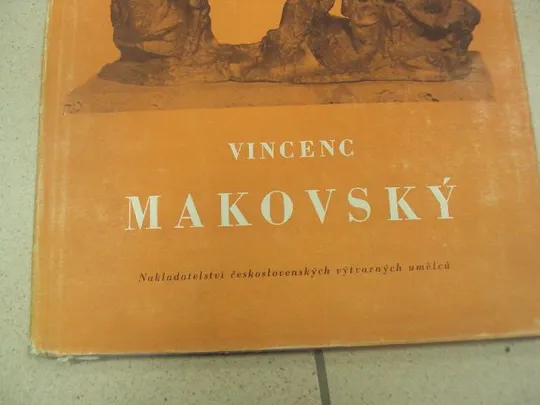 книга альбом vincenc makovsky 1956 прага №13352м Продаж