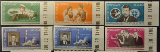 Парагвай Космос Кеннеди 1965 Ціна