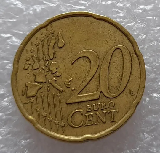 Купити (2320) 20 євроцентів 1999 Франція (20 евроцентов 1999 Франция)