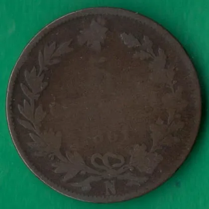 фото, 5 чентезімо 1861 року N Італія [М]