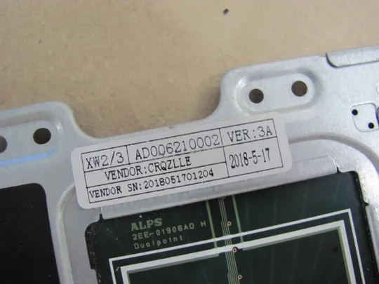 608-4 тачпад AD006210002  DAHA004B для  HP ZBook 15 G5 оригінал З аукціону