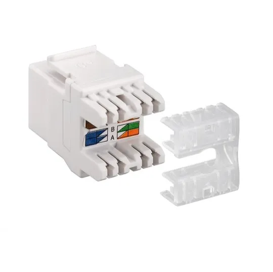 Купити Роз'єм RJ45 UTP6-конектор Lucom (62.09.8392) Keystone ToolFree SNAP-IN