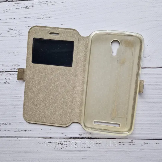 Чохол-книжка Doogee Y100 Pro Valencia 2 для телефону (з віконцем) Чорний З аукціону