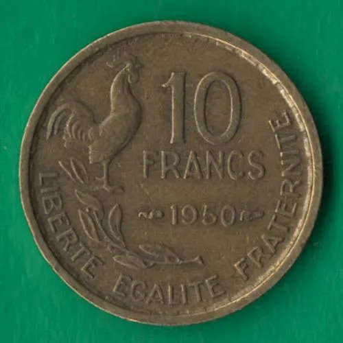 10 франків 1950 року Франція [МШ] Ціна