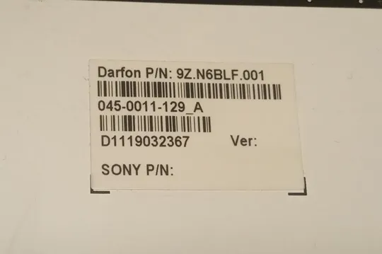Верхня частина корпуса (палмрест) з ноутбука SONY Vaio PCG-41214M VPCSB 024-0023-8024-A 9Z.N6BLF.001 Недорого
