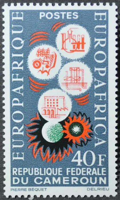 фото, Камерун Затмение Европейско-Африканская экономич. конвенция 1964