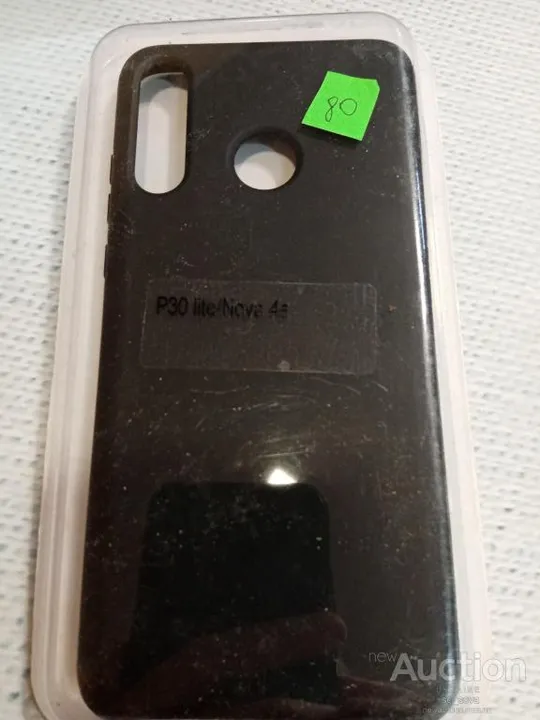 Чехол бампер для Huawei P30 lite черный Ціна