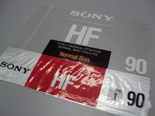 Вкладыш для кассеты Sony Normal Bias HF 90 №18079 З аукціону