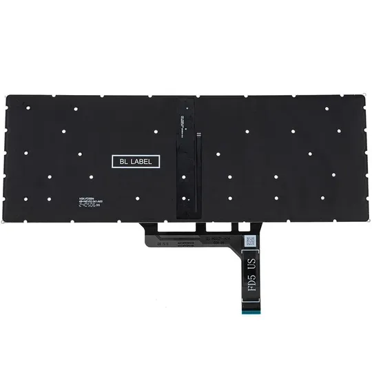 Клавіатура для ноутбука MSI (GS65) rus, dark gray, без фрейма, підсвічування клавіш(оригінал) Ціна