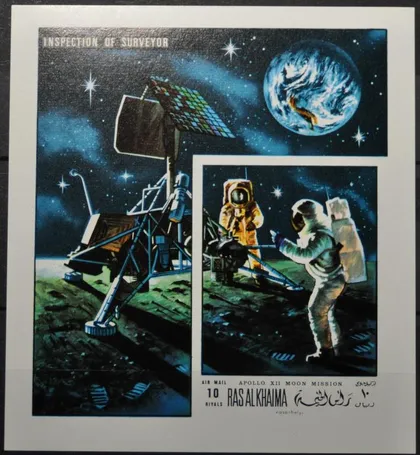 фото, Рас Аль Хайма Космос Аполло-12 1969