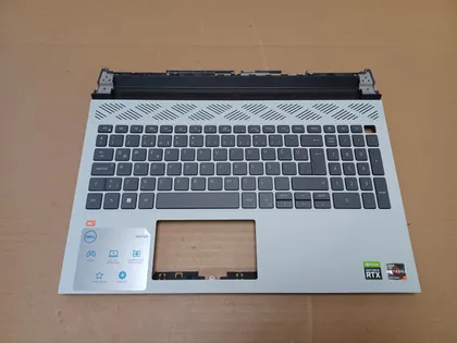 фото, номер1053-16 Кришка панель палмрест 095P6M AP3LP000621 клавіатура робоча для Dell G15 5520 5521 2022 2025 топкейс Верхня панель палмрест cover-C оригінал