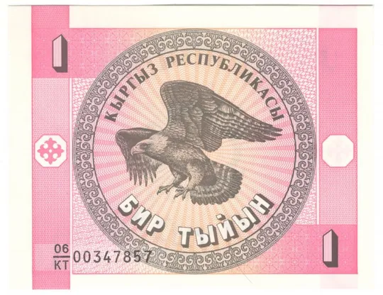 1 тийин 1993 року UNC Киргизстан Ціна