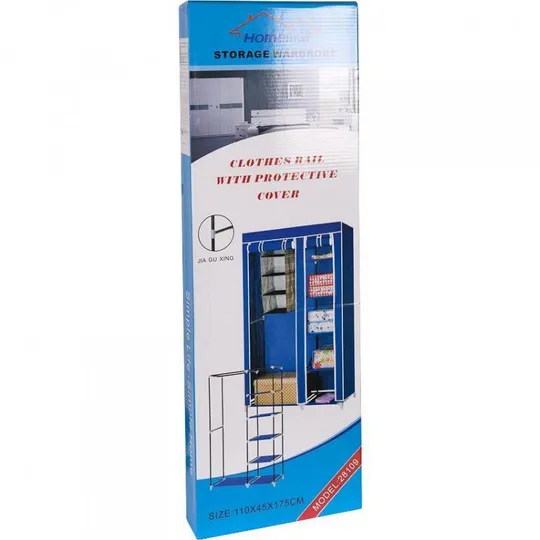 Шкаф для одежды тканевый на 5 полок Homelike 110х45х175 см Де купити