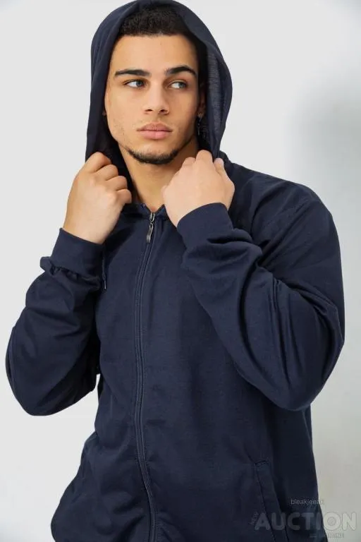 Спорт костюм мужской, цвет темно-синий, 244R9111 Інтернет-аукціон