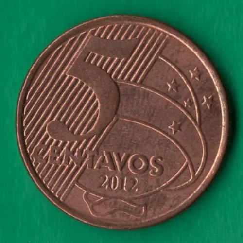 5 сентаво 2012 року Бразилія [КВ] Ціна