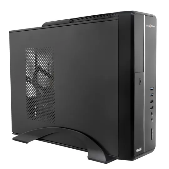 Корпус Slim LP S602 BS 2хUSB2.0, 2хUSB3.0 + Блок питания Micro ATX 400W 8см З аукціону