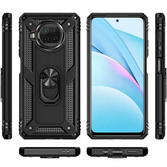 Купити Ударопрочный чехол Serge Ring for Magnet для Xiaomi Mi 10T Lite / Redmi Note 9 Pro 5G