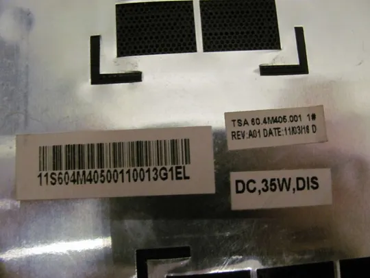 номер0147-6 сервісна кришка,Панель доступу,Кришка доступу 60.4M405.001 для Lenovo IdeaPad Z570 оригінал З аукціону