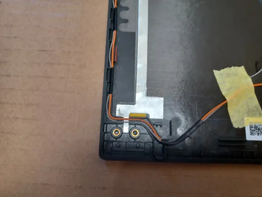 номер1041-11 кришка матриці AQ1BR000700 зі шлейфом DC02C00EE20 для Lenovo ThinkPad T495S T490S T14s Gen 1 Кришка дисплея Тильна кришка Корпус матриці Верхня кришка matrix cover Top Case LCD Cover Rear Lid Back Cover Housing Cabinet оригінал Недорого