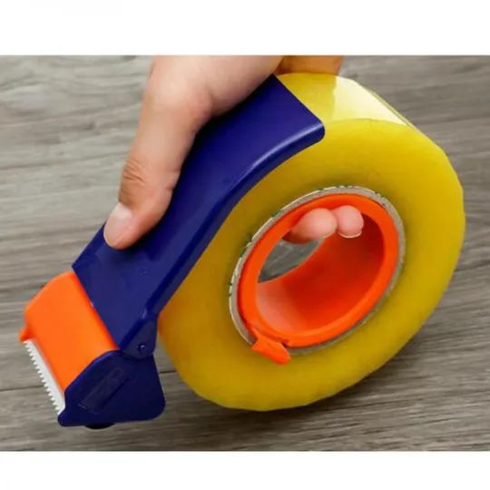 Диспенсер-пистолет для канцелярского скотча 16*6*8 см ширина лезвия 5 см З аукціону