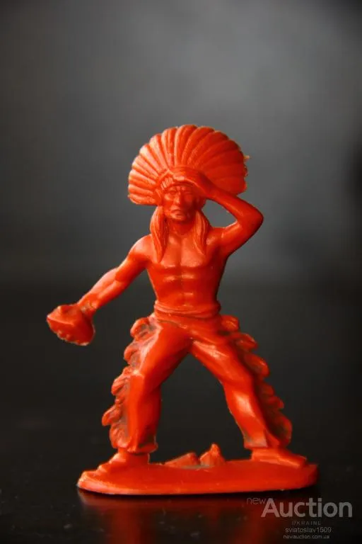 индеец с камнем 55-60мм JEAN HOEFLER ФРГ Ціна