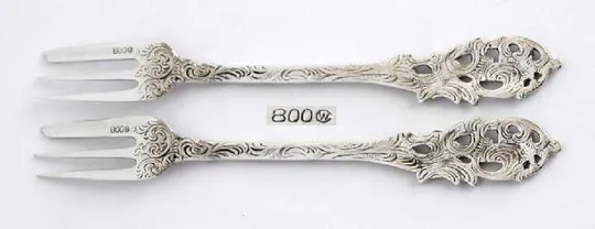 Виделочки CH. WIDMANN 2 шт. №2 срібло 800 проба З аукціону