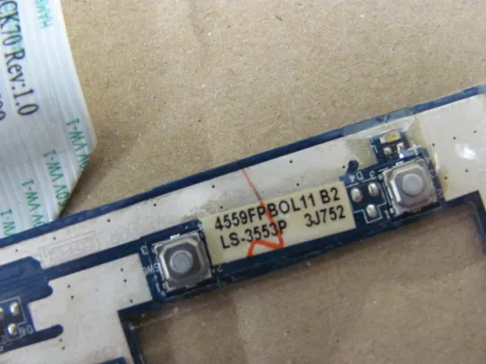 номер 331-25 плата кнопки вкл  NBX00005J00 LS-3553P  для Acer Aspire 7520 7720 7520G 7720G плата кнопка вкл Плата кнопки включеня Кнопкова плата Кнопковий модуль Плата управління кнопками, Плата кнопки живлення Laptop Power button board Де купити