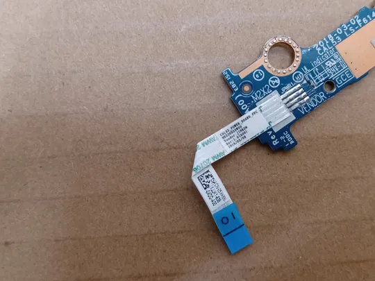 номер1057-8 плата кнопка вкл CAL53 LS-F614P 05XK6N NBX00029W00 для Dell Gamebox G3 3579 3779  Плата кнопки включеня Кнопкова плата Кнопковий модуль Плата управління кнопками, Плата кнопки живлення Laptop Power button board оригінал З аукціону