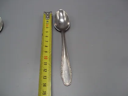 фото, Столовые приборы чайная ложка нерж Киев нержавейка длина 14,5 см №18625в