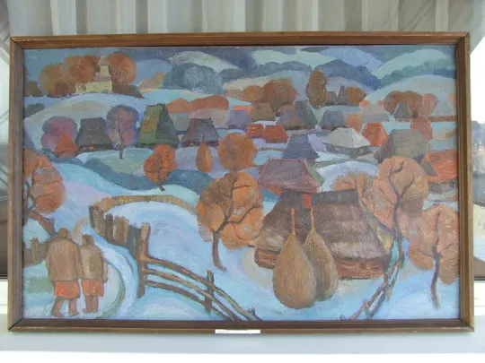 Закарпатская школа  Ердели Бокшая  Кидора О .  раз.80х70 см.также много другого. Інтернет-аукціон