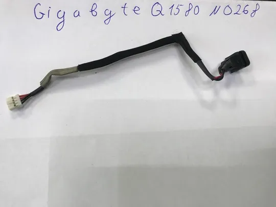 N0268 Gigabyte Q1580 Розйом живлення +шлейф Ціна