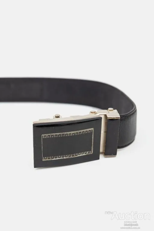 Ремень мужской классический, цвет черный, 196R3511A-4 З аукціону