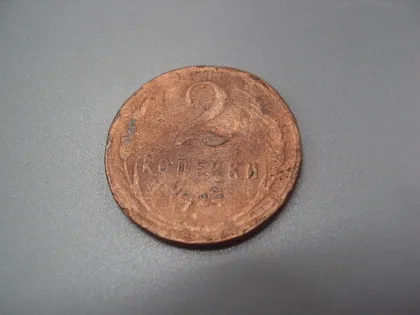 фото, Монета ссср 2 копейки 1924 год №5390