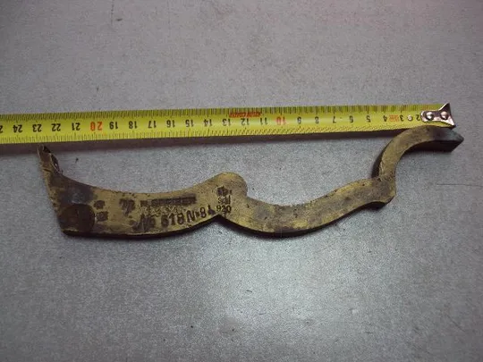 Купити Деталь фрагмент запчасть латунь клейма H. SPEISER длина 23 см №11585