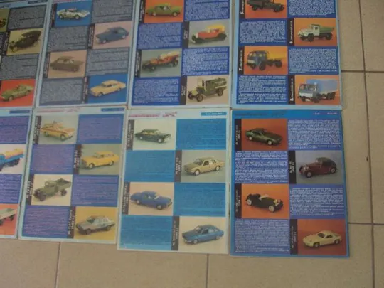 журнал моделист конструктор 1989-1991 модели автомобилей 1:43 лот 14 шт  №10884 Інтернет-аукціон